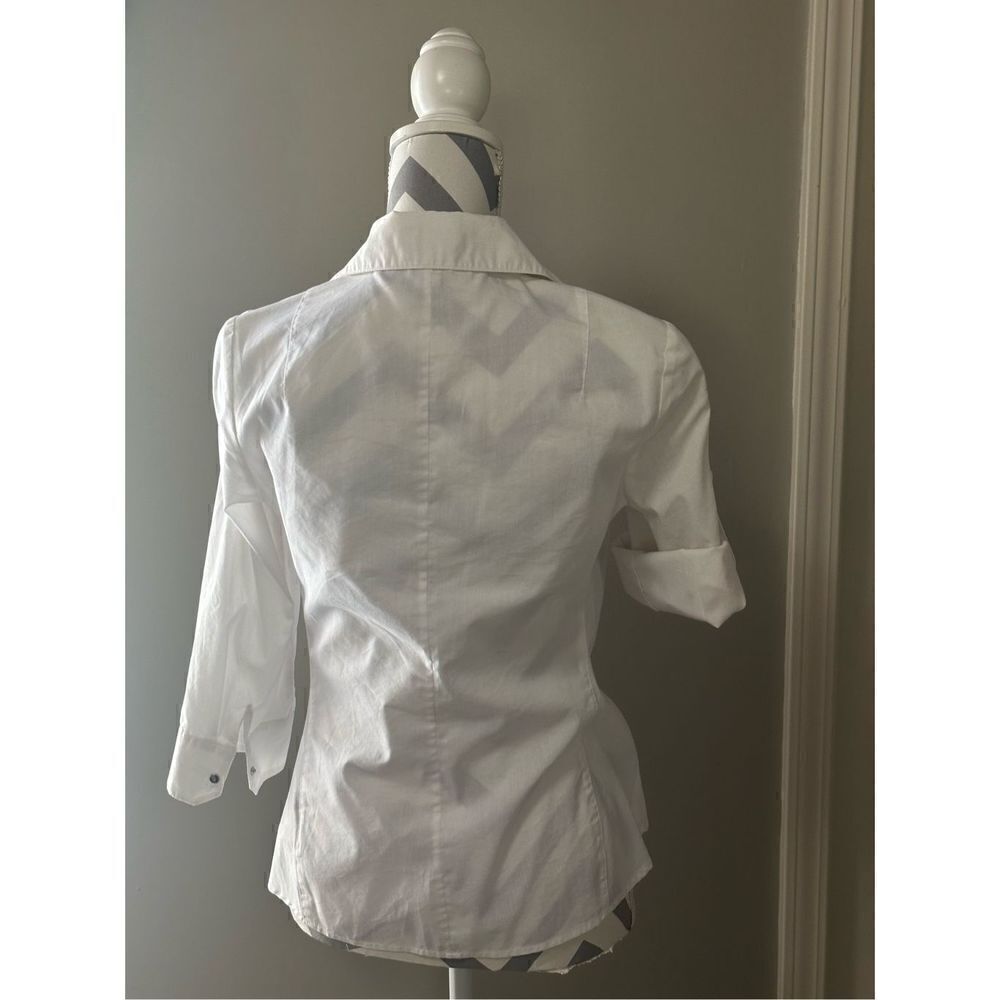 Dalia Collection functional white blouse - Picture 5 of 11